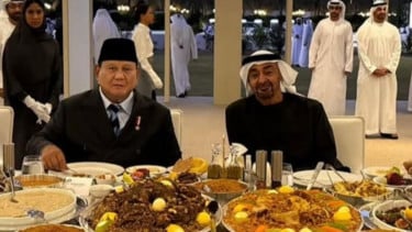 Suasana Akrab Ifthar Presiden Prabowo Bersama Tujuh Pemimpin Emirat