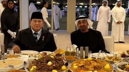 Suasana Akrab Ifthar Presiden Prabowo Bersama Tujuh Pemimpin Emirat