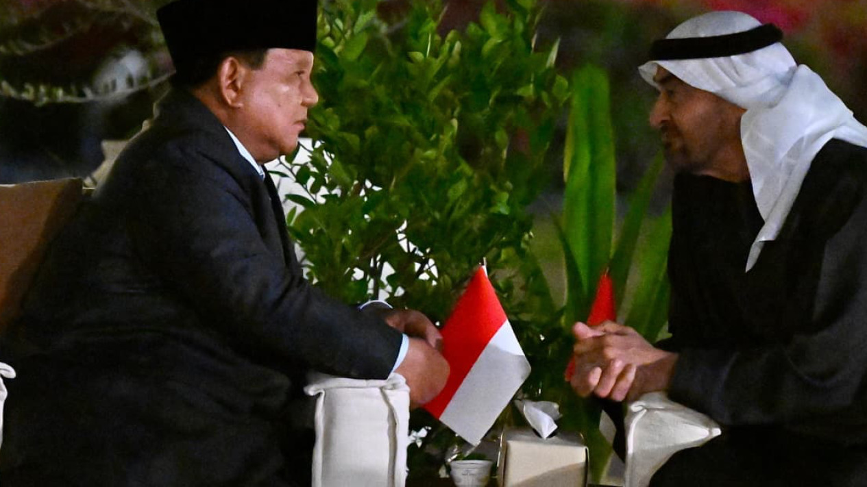 Uni Emirat Arab Siap Tambah Modal, Prabowo–MBZ Sepakat Perkuat Investasi di 50 Tahun Hubungan Diplomatik
            - galeri foto