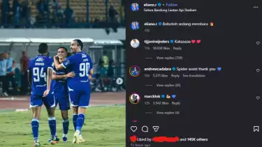Tijjani Reijnders ikut komentar setelah Persib Bandung libas Madura United