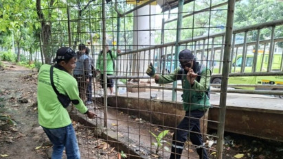 Diduga Tempat Prostitusi Pasangan Sesama Jenis saat Malam Hari, Dua Akses Taman Kota Cawang Ditutup
