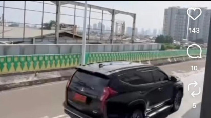 Viral Rombongan Diduga Mobil Dinas Mabes TNI Masuk Jalur Langit Transjakarta, Polisi Turun Tangan