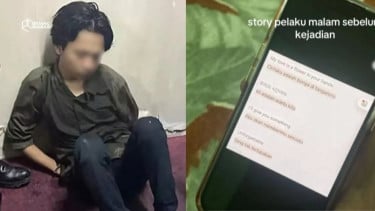 Merinding! Story Pelaku Pembacokan Mahasiswi UIN Suska Riau Semalam Sebelum Kejadian: Tak Terlupakan!