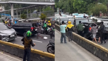 Nasib Apes Sopir Calya Viral di Jakpus: Mobil Hancur Diamuk Warga, Kini Resmi Ditahan Polisi