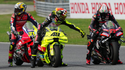 Aprilia Kirim Sinyal Bahaya ke Ducati, Marco Bezzecchi Kembali Asapi Marc Marquez di Practice MotoGP 2026