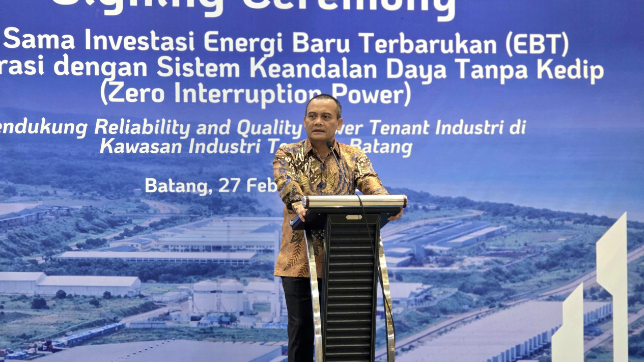 KEK Batang Amankan Listrik 24 Jam, Proyek Energi Terbarukan Disiapkan hingga 180 MW
            - galeri foto