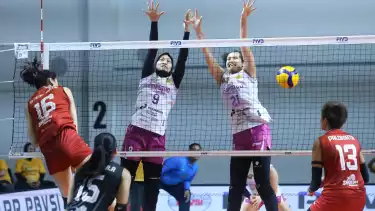 Jakarta Popsivo Polwan vs Medan Falcons