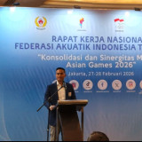 Rakernas Akuatik Indonesia 2026: Anindya Bakrie Fokus Perkuat Fondasi Pembinaan Atlet Nasional