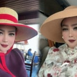 Efek Gaduh Mobil Dinas Rp8,5 Miliar, Gaya Nyentrik Syarifah Suraidah Istri Gubernur Kaltim ala Noni Belanda Disorot