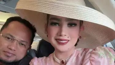 Gubernur Kaltim, Rudy Mas ud dan sang istri, Syarifah Suraidah