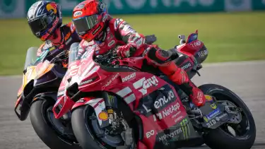 Kronologi hukuman penalti yang didapat Marc Marquez di Sprint Race MotoGP Thailand 2026