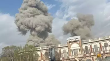 Serangan Israel dibantu AS ke Iran, Sabtu (28/2).