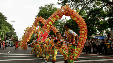 Berita Foto: Kemeriahan Parade Puncak Imlek Nasional 2026 di Lapangan Banteng