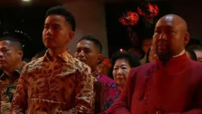 Wapres Gibran hingga Para Menteri Hadiri Puncak Festival Harmoni Imlek Nusantara di Lapangan Banteng