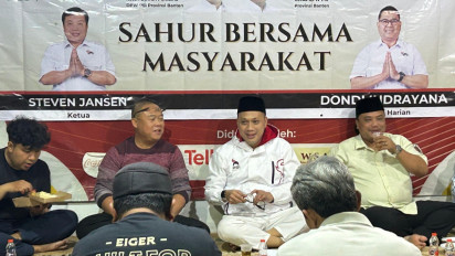 Safari Ramadan, PSI Banten Serap Aspirasi Masyarakat Kota Tangsel