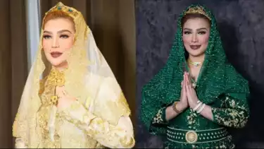 Gaya nyentrik istri Gubernur Kaltim, Syarifah Suraidah jadi inspirasi Baju Lebaran