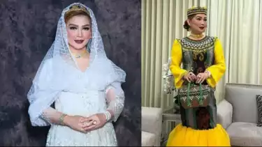 Gaya nyentrik istri Gubernur Kaltim, Syarifah Suraidah jadi inspirasi Baju Lebaran