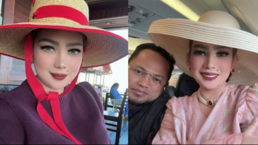 Gaya Nyentrik ala Noni Belanda, Busana Istri Gubernur Kaltim Syarifah Suraidah Jadi Inspirasi Baju Lebaran Viral