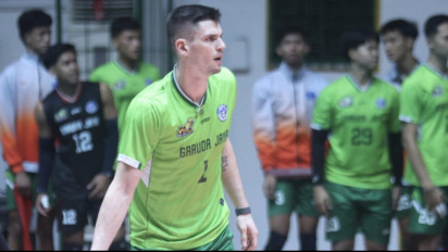 Kejutan Tak Terduga dari Bintang Asing Jakarta Garuda Jaya di Laga Terakhir Proliga 2026, Timofei Sokolov Lamar Kekasihnya di Lapangan