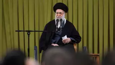 Kepala Garda Revolusi Iran Ayatollah Ali Khamenei