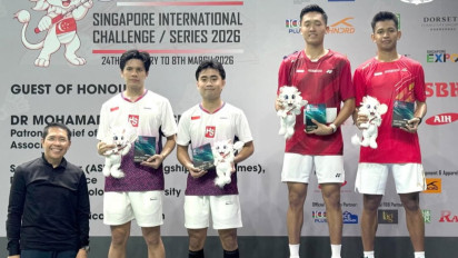Rekap Hasil Final Singapore International Challenge 2026: Juara Umum, Indonesia Bawa 1 Gelar dan 3 Runner-Up