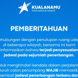 Bandara Kualanamu Berikan Imbauan Khusus Penumpang Jemaah Umrah, Imbas Kondisi Timteng Memanas 2 Maskapai Batal Terbang