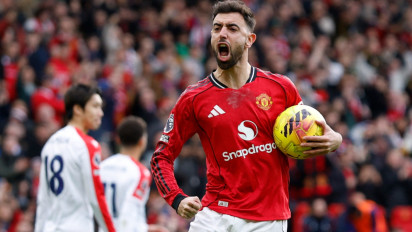 Rekor David Beckham Runtuh! Bruno Fernandes Jadi Magis Utama Manchester United saat Comeback Lawan Palace