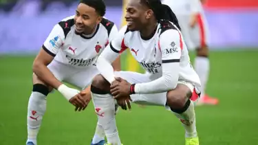 Pemain AC Milan, Christopher Nkunku dan Rafael Leao
