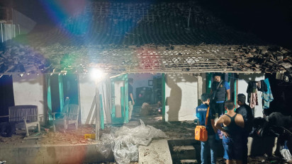 Blaaar, Rumah Warga Ponorogo Hancur Diduga karena Petasan, 1 Tewas, 1 Orang Luka Parah