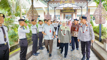 Gubernur Khofifah dan Kapolda Jatim Resmikan Gedung Sarpras SMAN 2 Taruna Bhayangkara di Banyuwangi