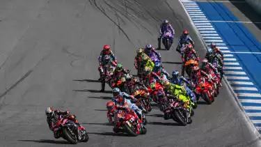 Pembalap Aprilia dominasi lima besar di MotoGP Thailand 2026