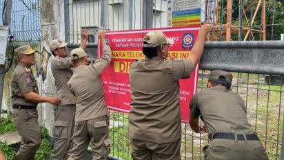 305 Tower BTS di Jombang Belum Kantongi SLF, Pemkab Lakukan Penyegelan Bertahap