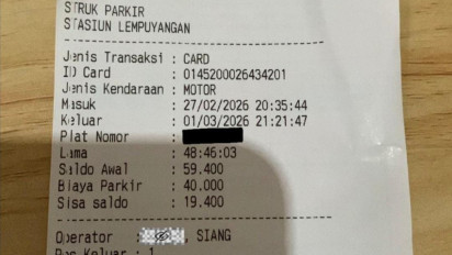 Viral Warganet Keluhkan Tarif Parkir Rp40 Ribu di Stasiun Lempuyangan Yogyakarta, KAI Service Buka Suara