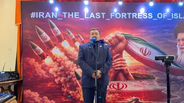 Dubes Iran untuk Indonesia Mohammad Boroujerdi.