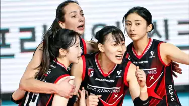 Red Sparks menang dari GS Caltex