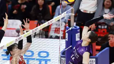 Lee Da-hyeon, mantan rival Megawati Hangestri yang kini bermain untuk Pink Spiders.