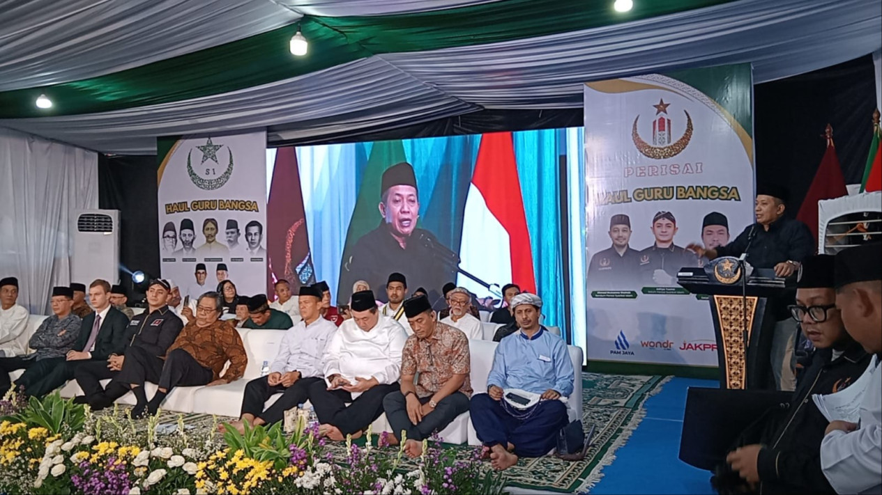 Haul Guru Bangsa, Perisai Syarikat Islam Nyatakan Sikap Terkait Konflik Timur Tengah
            - galeri foto