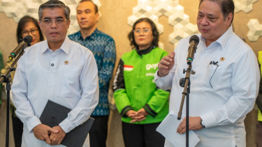 BHR Ojol 2026, Airlangga Apresiasi Komitmen GoTo Naikkan Anggaran Dua Kali Lipat Dari Tahun Lalu