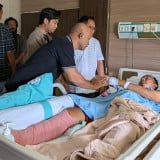 Di Tengah Duka, Haji Suryo Beri Beasiswa dan Tanggung Tuntas Biaya Korban Kecelakaan