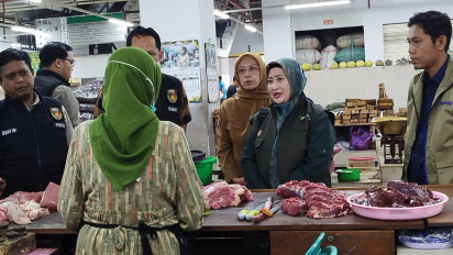 2 Pekan Jelang Lebaran, Bapanas dan Satgas Pangan di Ponorogo Sidak Pasar
