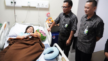 Dirut BPJS Ketenagakerjaan Turun Langsung Jenguk Pasien, Tegaskan Negara Hadir dan Pastikan Layanan Optimal