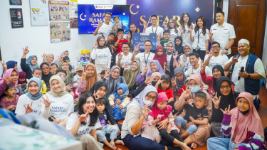 Cara Unik Bagi Bantuan ke Puluhan Anak Penyandang Kanker di Ramadan, MIND ID Beberkan Alasannya