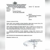 Beredar Surat Minta THR Diduga dari Satlantas Polres Pelabuhan Tanjung Priok ke Perusahaan, Begini Isinya