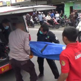 Kecelakaan di Jalan Jombang–Kediri, Pemotor Tewas Usai Motor Hantam Samping Truk
