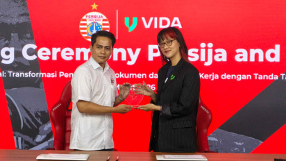 Persija Jakarta Selangkah Lebih Modern! Gandeng VIDA untuk Sistem Administrasi Digital dan Tanda Tangan Elektronik  ‎