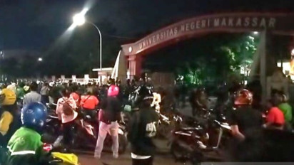 Kronologi Ojol Serang dan Rusak Fasilitas Kampus UNM Makassar Diduga Akibat Rekan Pengemudi Alami Pemukulan oleh Mahasiswa