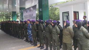 Uji Kesiapan Personel, Menwa Jayakarta Gelar Apel Kesiapsiagaan Kebangsaan