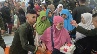 Gelar Bakti Sosial dan Silahturahmi Ramadan, Menwa Jayakarta: Bela Negara Tak Hanya Pertahanan Fisik