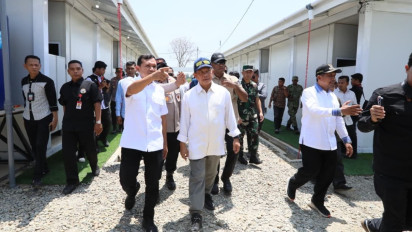 Tito Karnavian Tinjau Huntara Pidie Jaya, Targetkan Semua Pengungsi Keluar dari Tenda Sebelum Lebaran