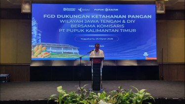 Program Agrosolution Jadi Strategi Pupuk Kaltim Dukung Ketahanan Panga